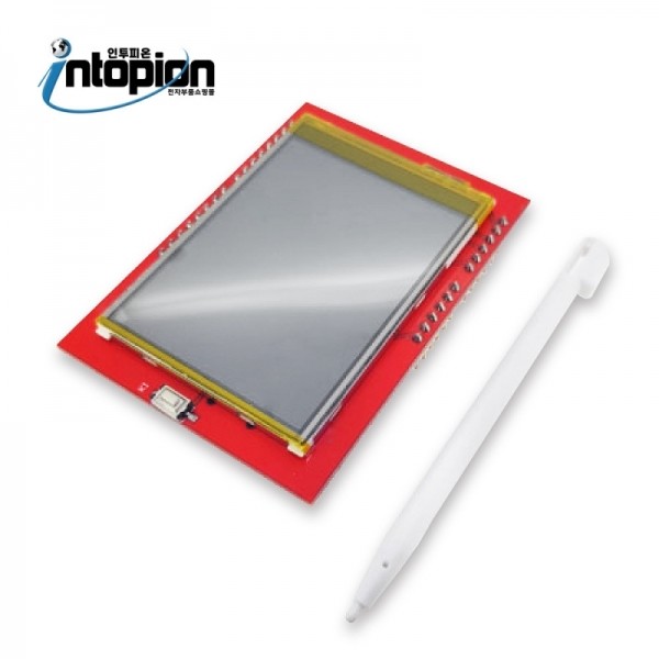 아두이노 2.4인치 TFT 터치 LCD모듈 + 터치 PAN 2.4 INCH TFT LCD / 인투피온