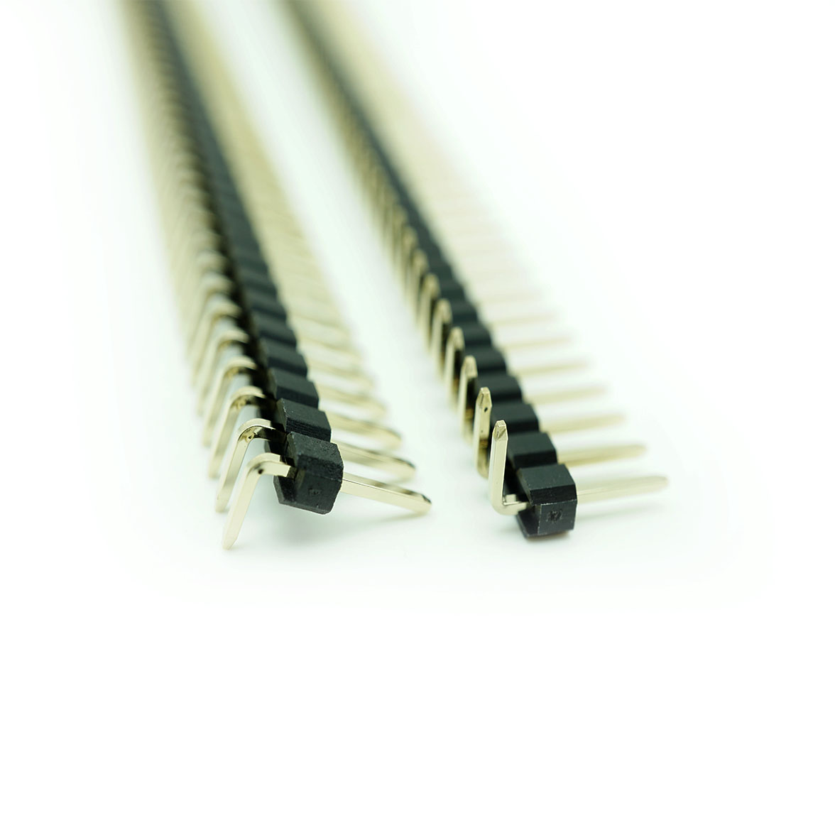 PIN HEADER Single 1X40Pin - 1.27mm (R/A) (단위/5EA) / 인투피온