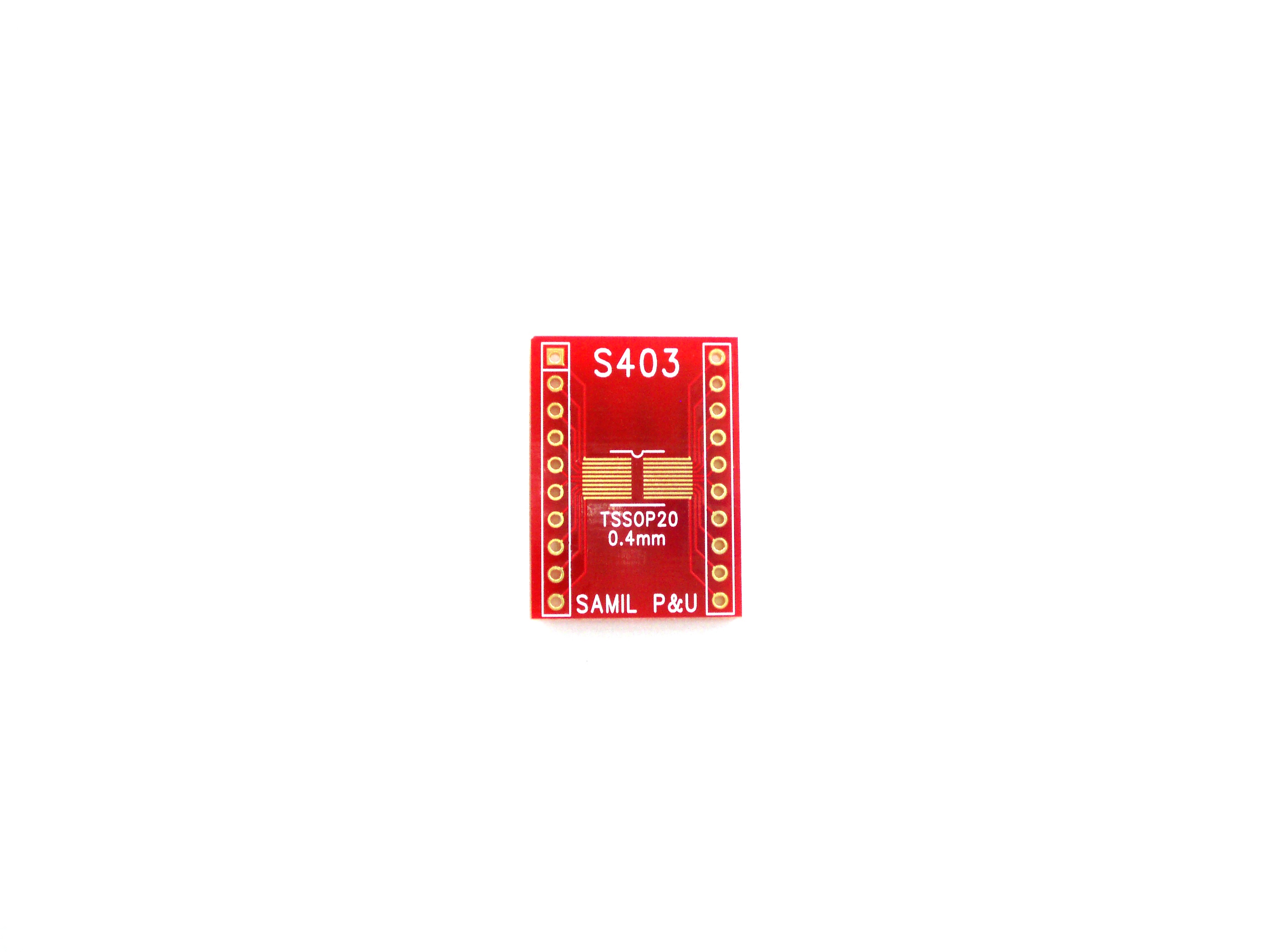 변환기판 [S403] TSSOP-0.4-20pin(600mil) / 인투피온