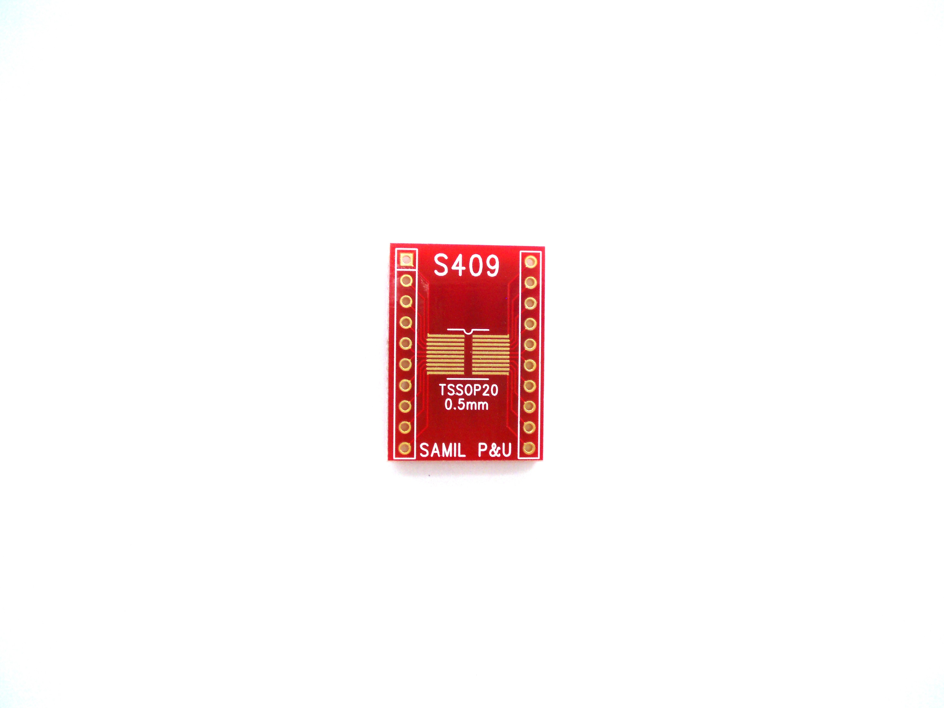 변환기판 [S409] TSSOP-0.5-20pin(600mil) / 인투피온