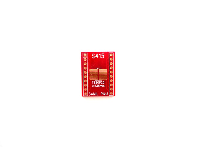 변환기판 [S415] TSSOP-0.635-20pin(600mil) / 인투피온
