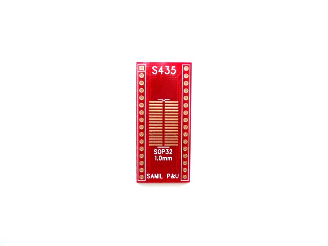 변환기판 [S435] SOP-1.0-32pin (600mil) / 인투피온
