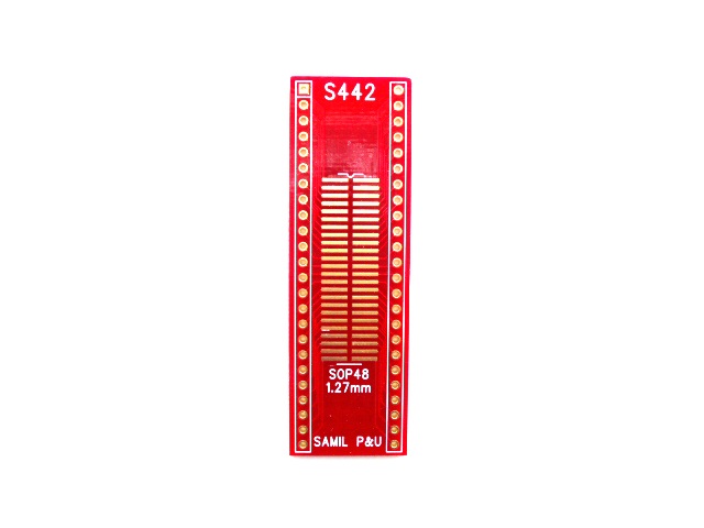 변환기판 [S442] SOP-1.27-48pin (600mil) / 인투피온