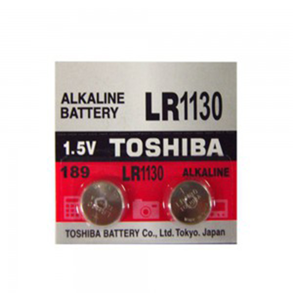 [수은건전지] 도시바 TOSHIBA LR1130 포장 2개입 1.5V 50mAh / 인투피온