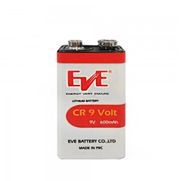 [리튬전지] 이브 EVE CR 9 Volt Lithium battery 9V 600mAh / 인투피온