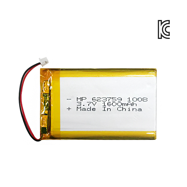 [리튬폴리머] MP 623759 3.7V 1600mAh / 인투피온