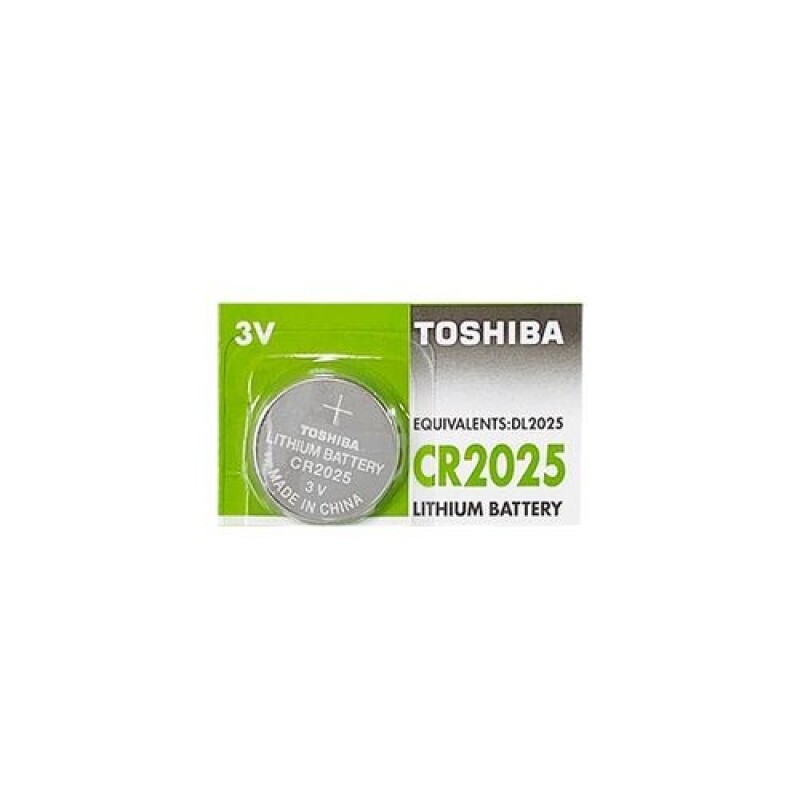[수은건전지] 도시바 TOSHIBA CR2025 포장 1개입 3V 160mAh / 인투피온
