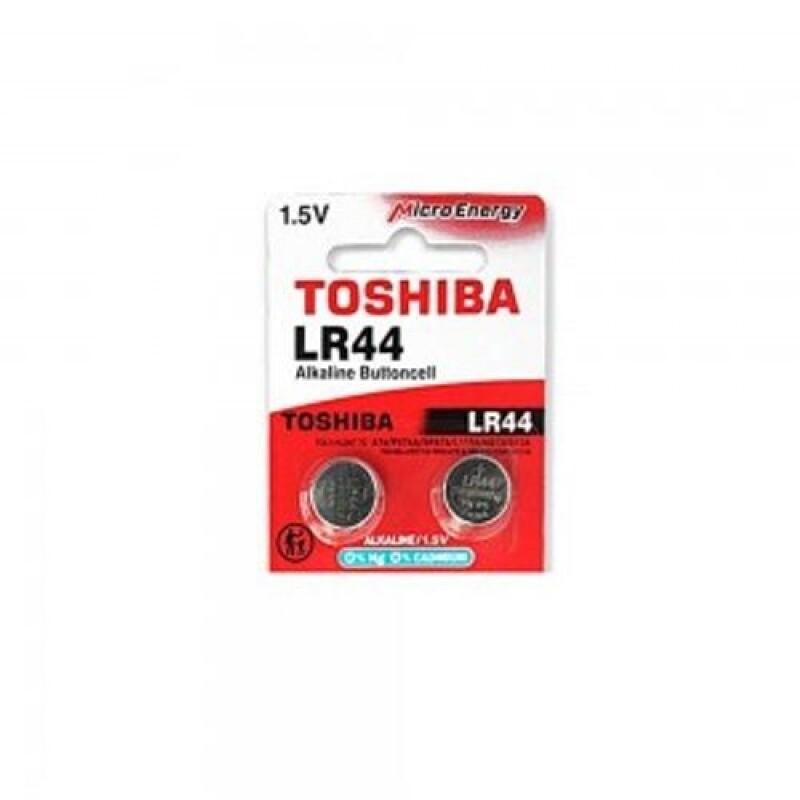 [수은건전지] 도시바 TOSHIBA LR44 포장 2개입 1.5V 100mAh / 인투피온