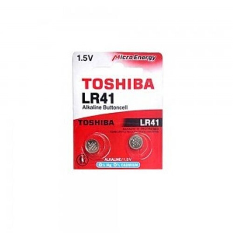 [수은건전지] 도시바 TOSHIBA LR41 포장 2개입 1.5V 25mAh / 인투피온