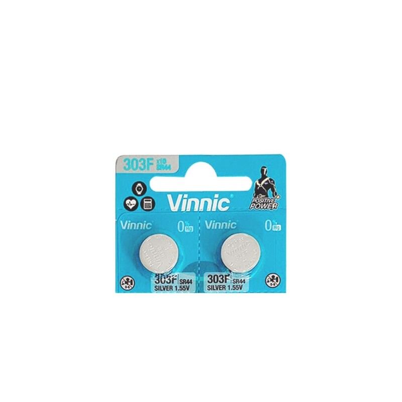 [수은건전지] 비닉 VINNIC 303F 포장 2개입 1.55V 158mAh(SR44호환) / 인투피온