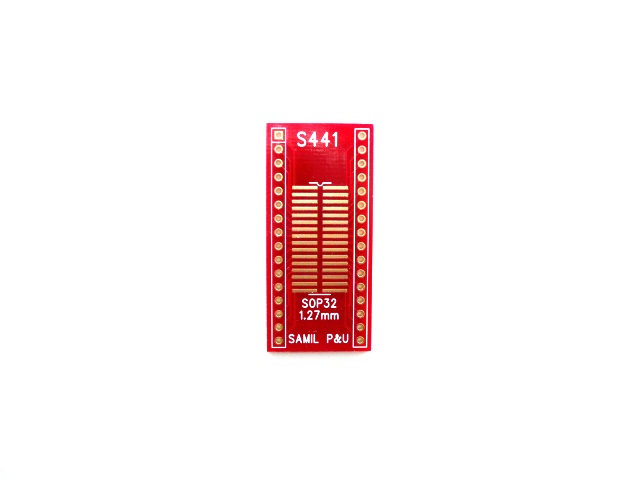 변환기판 [S441] SOP-1.27-32pin (600mil) / 인투피온