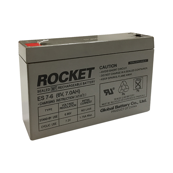 [연축전지] 로케트 ROCKET ES7-6 6V 7A / 인투피온