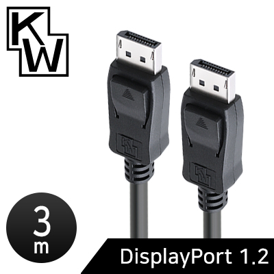 [표준제품] KW30P DisplayPort 1.2 케이블 3m / 인투피온