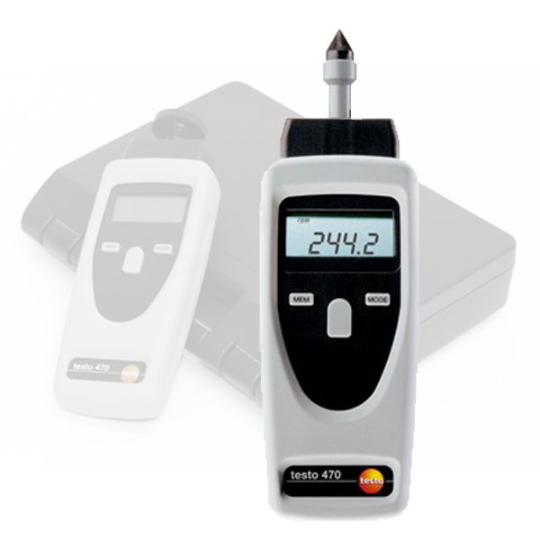 접촉식/비접촉식 RPM측정기 testo 470set / 인투피온